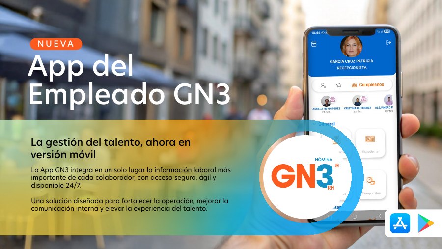 Portada del folleto App del Empleado GN3