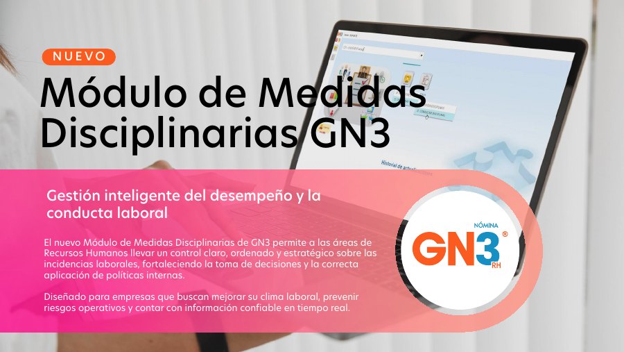 Portada del folleto Módulo de Medidas Disciplinarias GN3