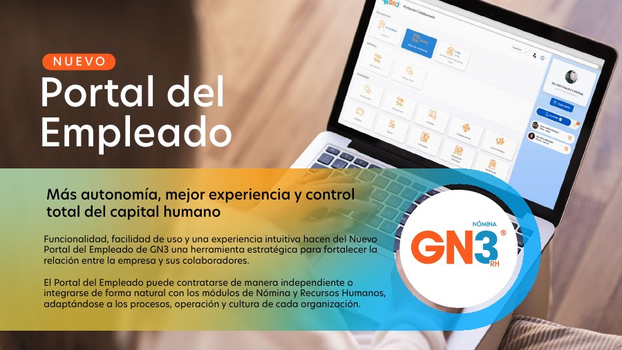 Portada del folleto Portal del Empleado GN3