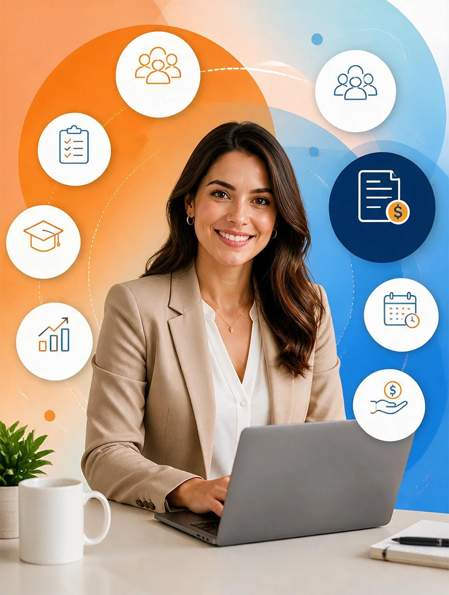 Profesional utilizando las soluciones de GN3
